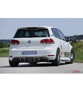 Volkswagen Golf Uyumlu 6 Rieger Difüzör