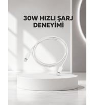 Yüksek Saflıkta Bakır Çekirdekli 30W Hızlı Şarj Kablosu
