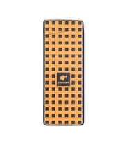 Cohiba Tek Torch Pürmüz Delicili Turuncu Nokta Desenli Metal Puro Çakmağı - TR9532