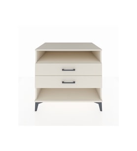 Kronos Şifonyer Tek Raflı 2 Çekmeceli 88x59x80 Aytaşı-Aytaşı