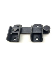 Antika Tarz Dekoratif Pirinç Kapı Mandalı - 57x115 Mm, Oksit