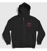 Presmono Unisex Siyah Owl Ufc Mma Suga Sean O'malley Fermuarlı Kapüşonlu Sweatshirt 481297tt