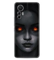 Xiaomi 12 Lite Kılıf Resimli Desenli Silikon Platinium Series Dark Woman 1887