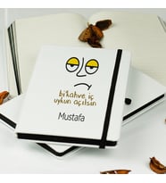 Bi Kahve İç Uykun Açılsın Defter