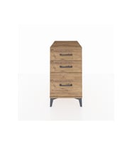 Kronos Komodin 3 Çekmeceli 44x59x80 Çam-Çam
