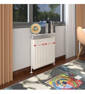Kenzlife petek üstü raf dresuar golden boy crd 070*24 tekli kitaplık duvar rafı 070 cm uzunluk (Karışık)