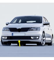 Skoda Rapid 2012-2016 Ön Tampon Orta Izgarası 5JA853677
