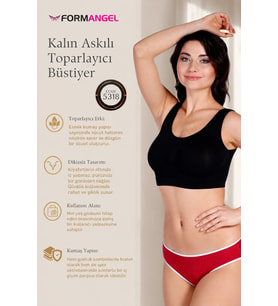 #Büstiyer Dikişsiz Seamless Kadın Esnek Yumuşak Kumaş Kalın Askılı Pedsiz Spor Büstiyer - 5 Adet