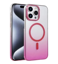 iPhone 14 Pro Max Glossy Magsafe Kapak - Pembe
