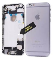 Apple İphone 6 (6G) PLus Dolu Kasa (Beyaz - Açık Gri)