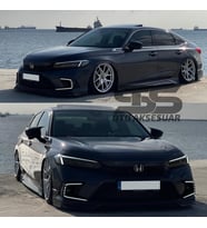 Honda Civic Fe Kasa Batman Yarasa Ayna Kapağı Piano Black / 2019 Sonrası