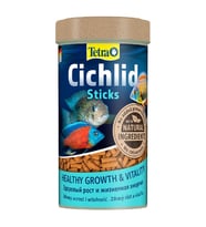 Tetra Cichlid Sticks Çiklet Balık Yemi 250 ML (75 gr) - Büyük Türler İçin Gelişim Formülü