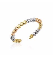 İtaly Dorika Altın Yüzükler 14K Gold (Çok Renkli)