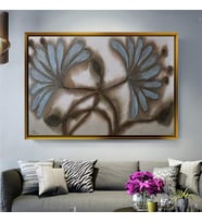 Altın Çerçeveli dekoratif tablo a1028 (Gold)