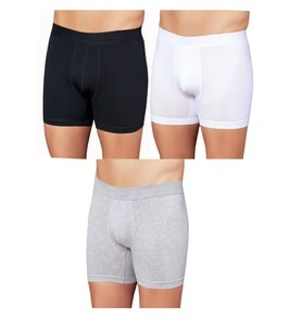 pilelistore Huma One Erkek  Lycralı Düz Boxer 2170 (Lacivert)