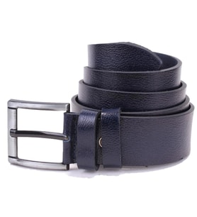 Dagoster DMK26-463DG Lacivert 4.5 cm Hakiki Deri Erkek Kemer