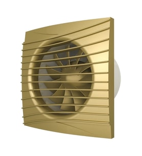 Ayas 100 mm (10 cm) Sessiz Klapeli Banyo Fanı (SILENT ŞAMPANYA 4C) (Standart)