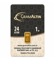 AgaKulche 1 gr 995 24 Ayar İAR Külçe Altın