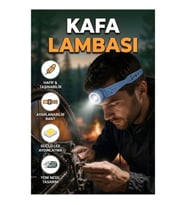 Ayarlanabilir Kamp Kafa Lambası