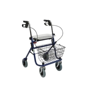 LOCO PR 882 Metal Rollator Walker Kalın Tekerlekli