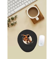 Kaykaycı Astronot Desenli Bilek Destekli Mouse Pad