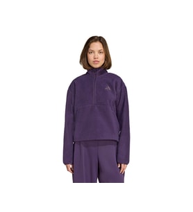 adidas W Ct Fleece Hz Kadın Günlük Polar Sweatshirt JV7137 Mor