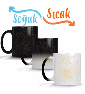 Harry Potter The Leaky Cauldron Sihirli Kupa Bardak Porselen