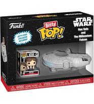 Funko Pop! Bitty Ride: Star Wars - Millenium Falcon Ile Han Solo (Krem)