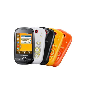 Samsung S3650 Arka Kapak S3650 Corby uyumlu Renk Seşenekli Arka Kapak
