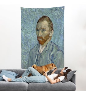 Vincent van Gogh Otoportre Duvar Örtüsü-7446