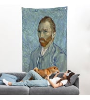 Vincent van Gogh Otoportre Duvar Örtüsü-7446