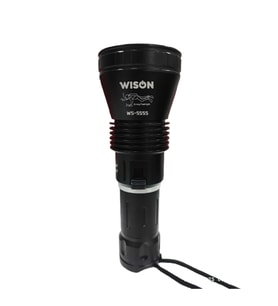Wison Ws-5555 Şarjlı Su Altı Dalış El Feneri 120m Menzil 15w 2200 Lümen