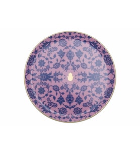 Porland Glamorous Pembe Düz Tabak 24 cm 04A+P021556