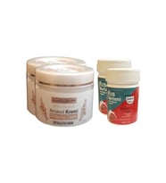 Three Brand Vücut Kremi 100 ml Arnavut Kremi 2 Adet + Rus Merhemi 50 ml 2 Adet