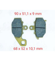 CF MOTO KAWASAKİ UYUMLU ARKA FREN DİSK BALATA FA192 650 NK(12-15)-ZR 400 - ZRX 400 ZZR 400-600 KLE 650
