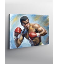 Kanvas Tablo Muhammed Ali Boksör