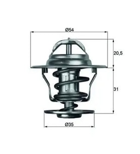 MAHLE TX1371D Termostat NNE121113