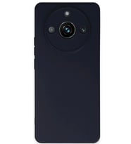 Newface Realme 11 Pro Kılıf Nano içi Kadife Silikon - Lacivert