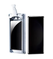 Samsung Galaxy S22 Ultra Uyumlu Zore Uygulama Aparatlı 6in1 Easy Privacy Body Ekran Koruyucu (Siyah)