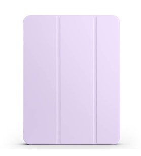 Apple iPad Pro 11 2025 M5 Uyumlu Zore Smart Cover Kalem Bölmeli Standlı 1-1 Kılıf (Lila)