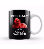 Keep Calm And Kill A Walker The Walking Dead Kupa Bardak Porselen