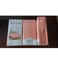 JARSEY LASTİKLİ YATAK ÇARŞAFI ÇİFT KİŞİLİK180X200 PUDRA RENK