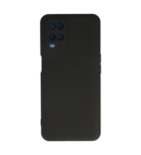 Oppo A54 4g Kılıf Nano İçi Kadife Silikon - Siyah