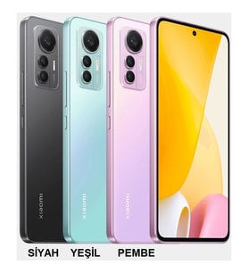 Xiaomi 12 Lite Arka Kapak Pil Kapağı (Açık Pembe)