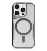 iPhone 16 Pro Max Kılıf Boyi Magsafe Silikon Kapak - Yeşil