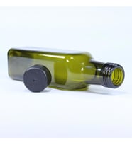 Zeytinyağı Şişesi Yağdanlık Sosluk Sirkelik 250 ml Koyu Yeşil Marasca