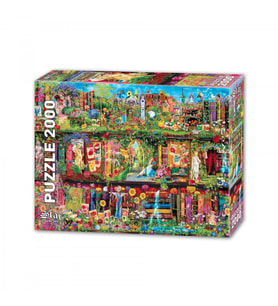 Star Oyun Raftaki Bahçe 2000 Parça Puzzle