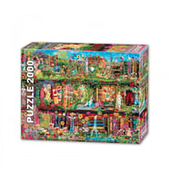 Star Oyun Raftaki Bahçe 2000 Parça Puzzle