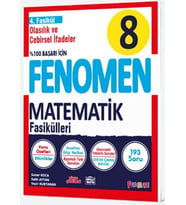 8. Sınıf Olasıılık ve Cebirsel İfadeler Fenomen Fasikülü Fenomen Okul Yayınları