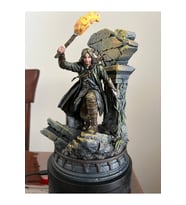 Aragorn Ölüler Yolu'nda Yüzüklerin Efendisi Lotr 20 Cm Boyalı Figür (büyük Boy)